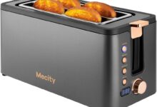 Mecity 4 Slice Toaster Stylish Design Meets Functional Features