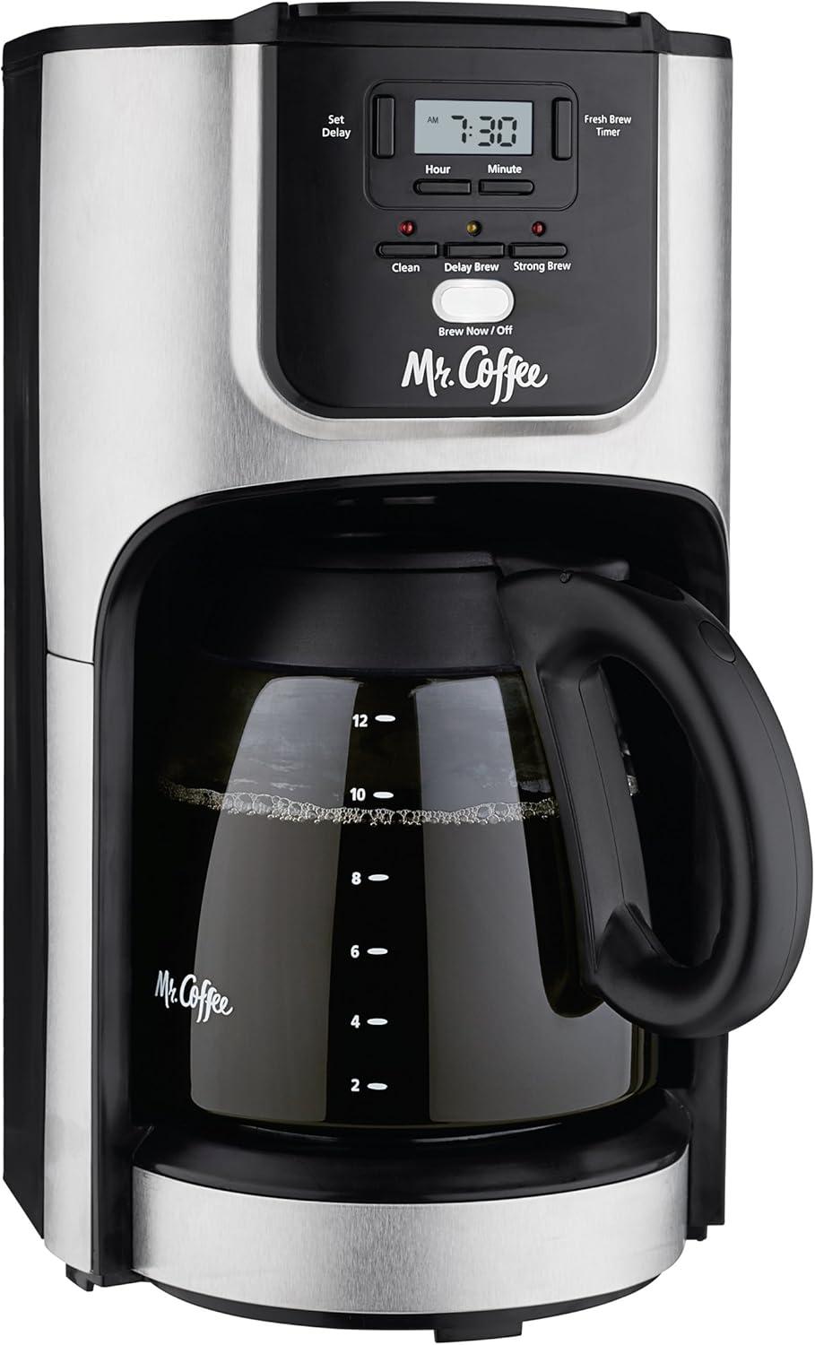 Mr. Coffee 12-Cup Programmable Coffee Maker — when you're up