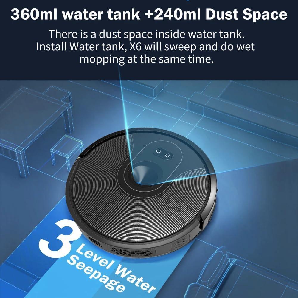 Navigating Clean Floors: A Smart Vacuum with Power & Precision