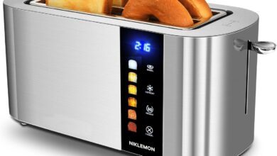 Niklemon 4 Slice Toaster Style Meets Power And Precision