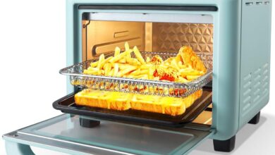 Novaspark Retro Oven Stylish Compact And Quick Cookingfun