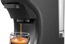 Piddle Coffee Machine 5 In 1 Your Capsule And Milk Routine