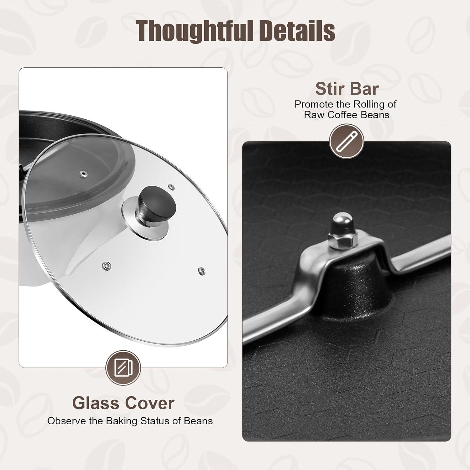 Roasting at Home: Exploring an 800W Coffee Roaster's Versatility