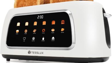 Sleek Touchscreen Toaster Balancing Style With Breakfast Ease