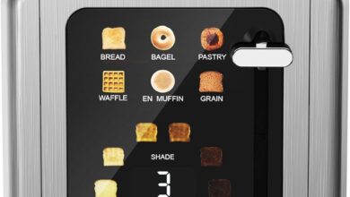 Sleek Touchscreen Toaster With Perfect Toast Every Time