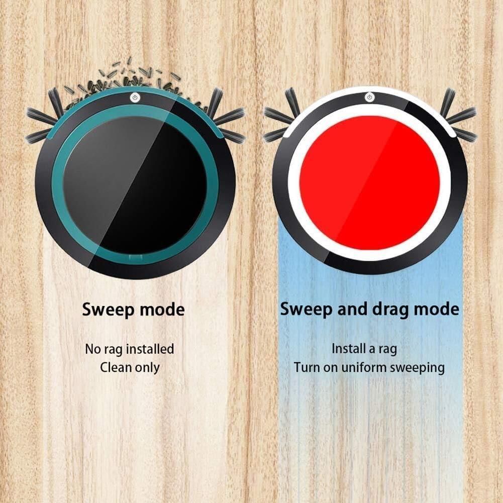 Slim and Powerful 2-in-1 Robot Vacuum for Floors & Carpets