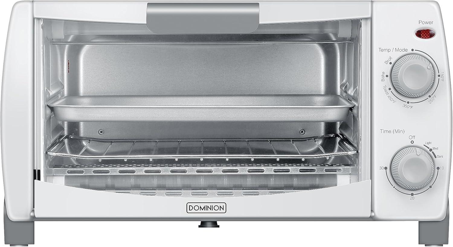 Small but mighty? Exploring the Dominion 4-Slice Toaster Oven's Fit