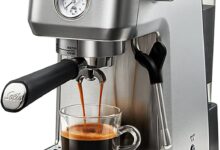 Small Home Semi Automatic Coffee Machine In Your Kitchen