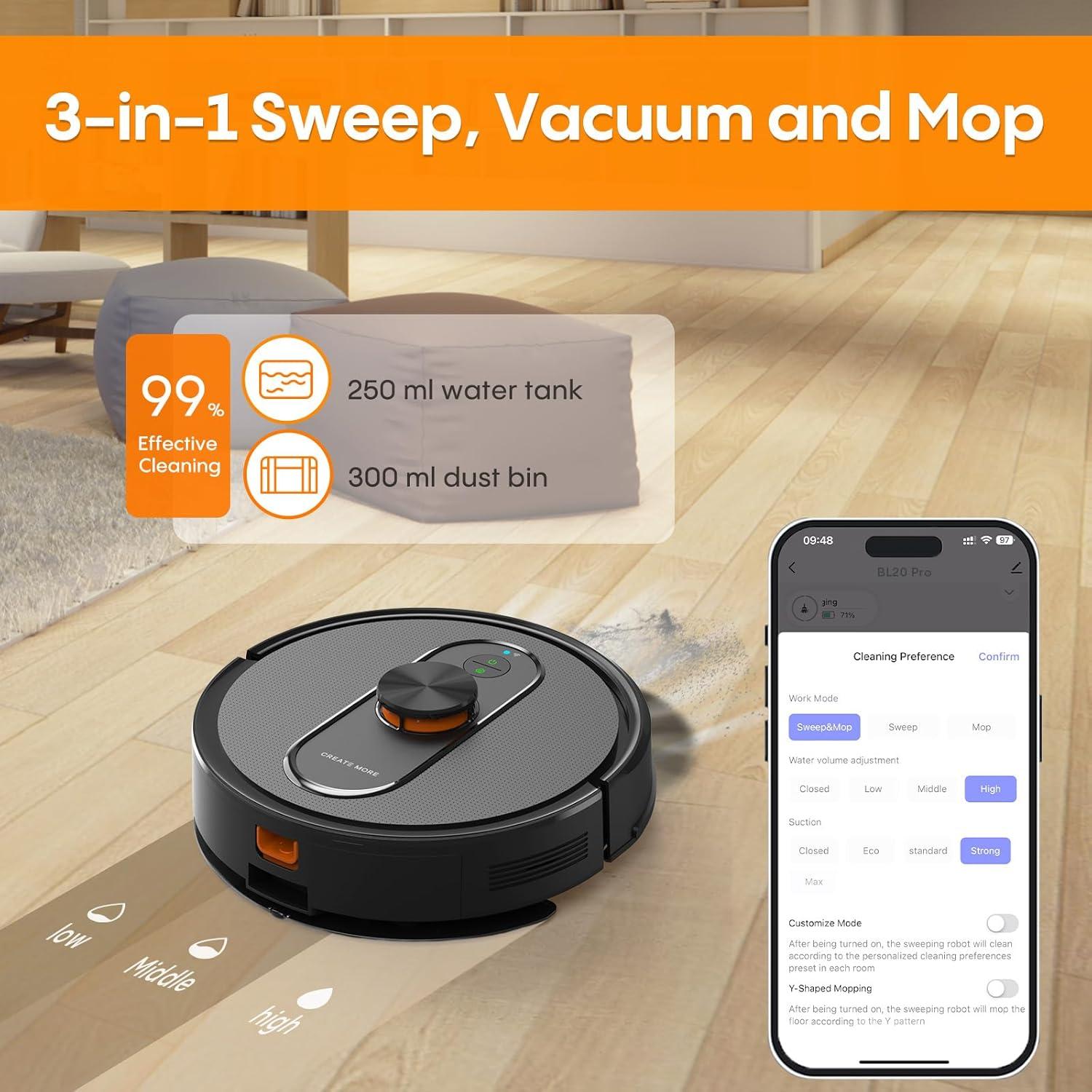 Smart Cleaning with LiDAR: A Look at a robot Vacuum & Mop