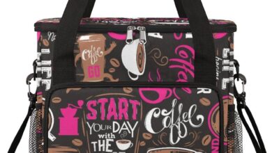 Travel Smart Waterproof Coffee Maker Bag With Perfect Pockets