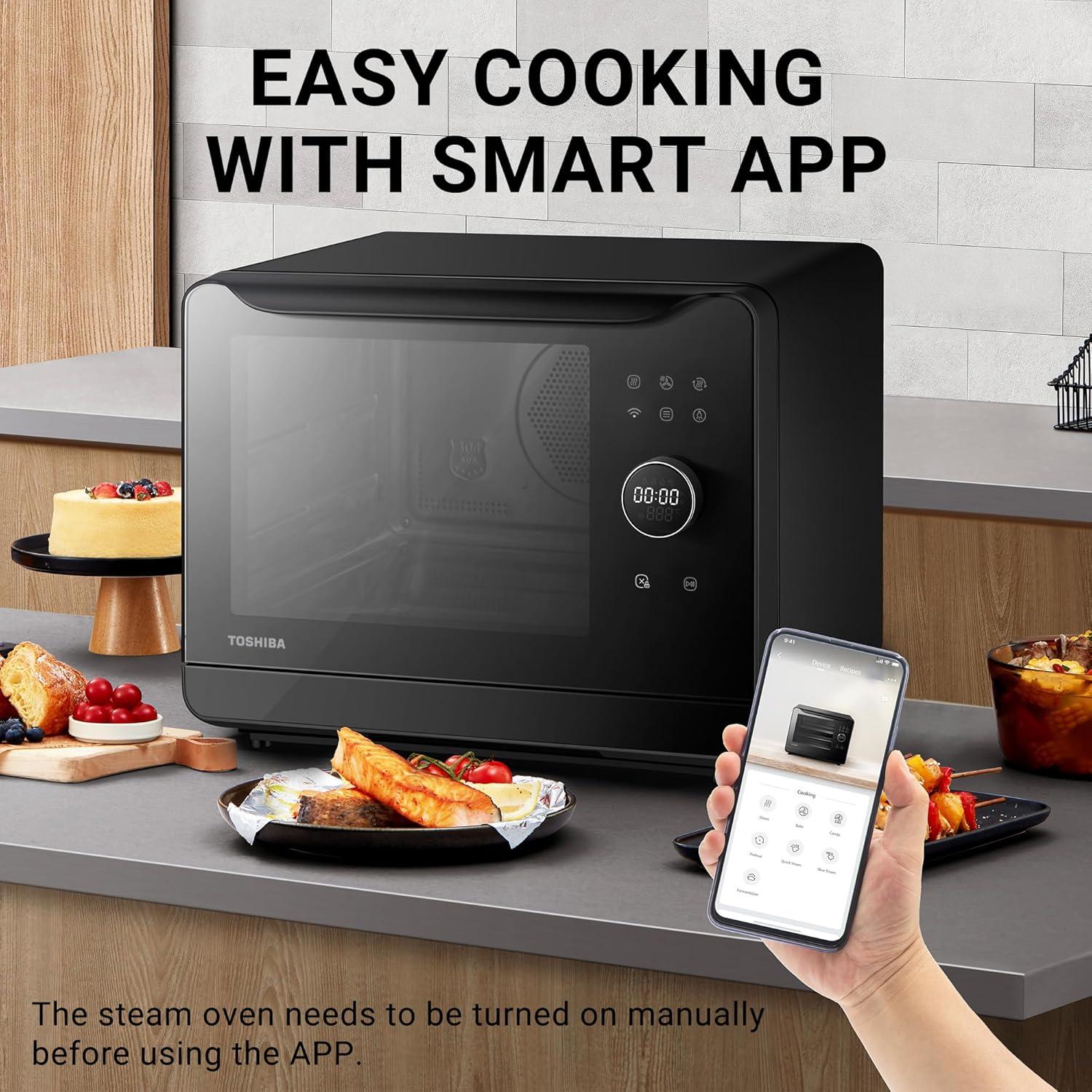 Unlocking Kitchen Magic: Exploring Toshiba's 6-in-1 Compact Steam Oven