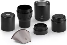 VSSL – Nest Pour Over Coffee Kit — packs in your weekender