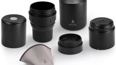 VSSL – Nest Pour Over Coffee Kit — packs in your weekender