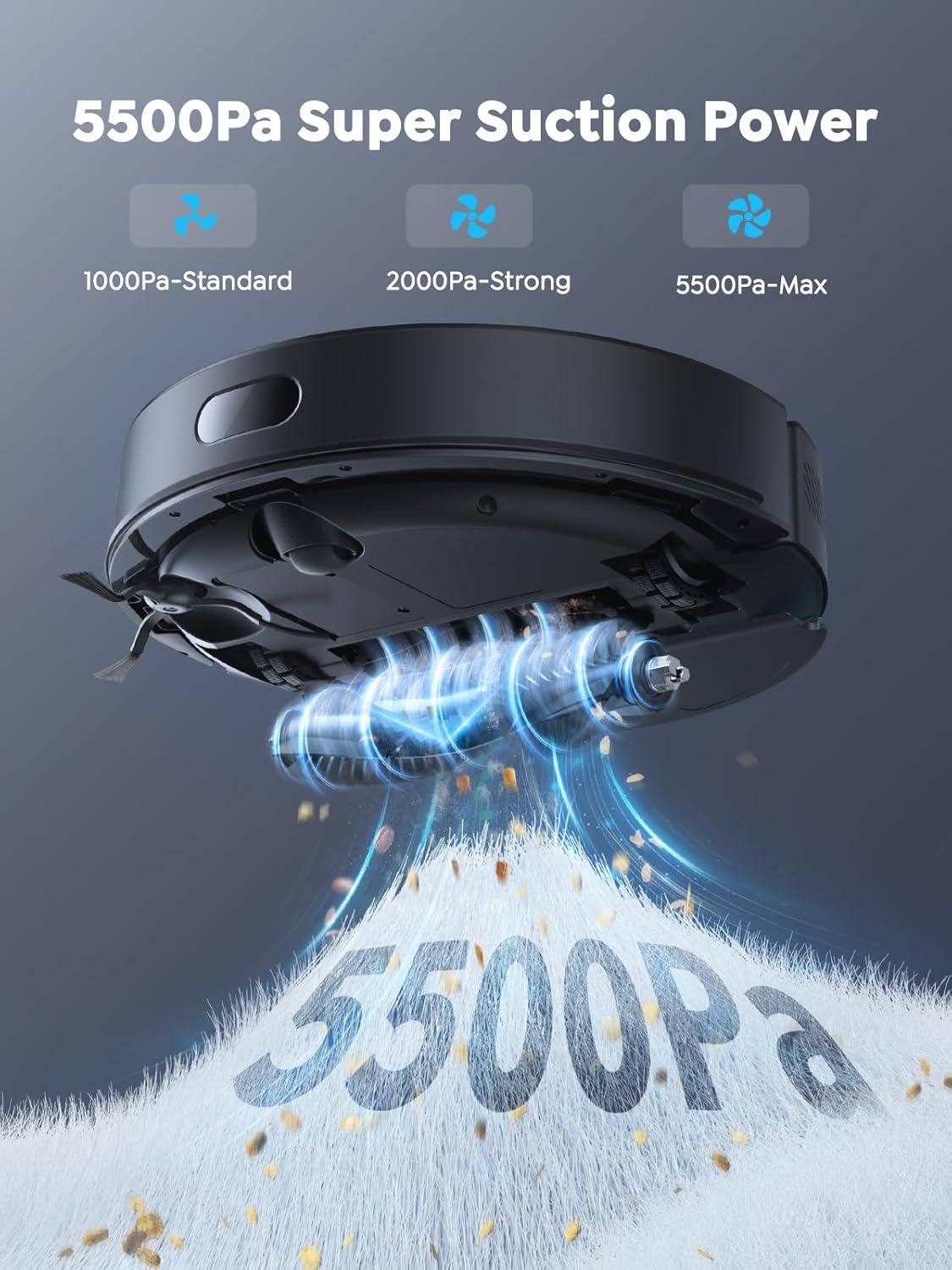 Vyzzle Robot Vacuum & Mop: Smart Cleaning, Less Hassle