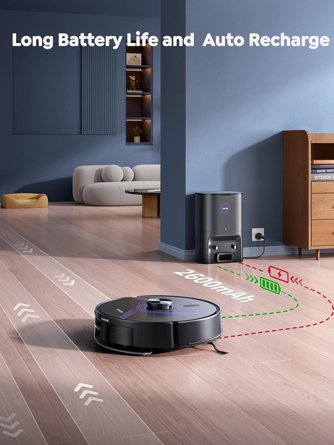 Vyzzle Robot vacuum & Mop: Smart Cleaning, Less Hassle