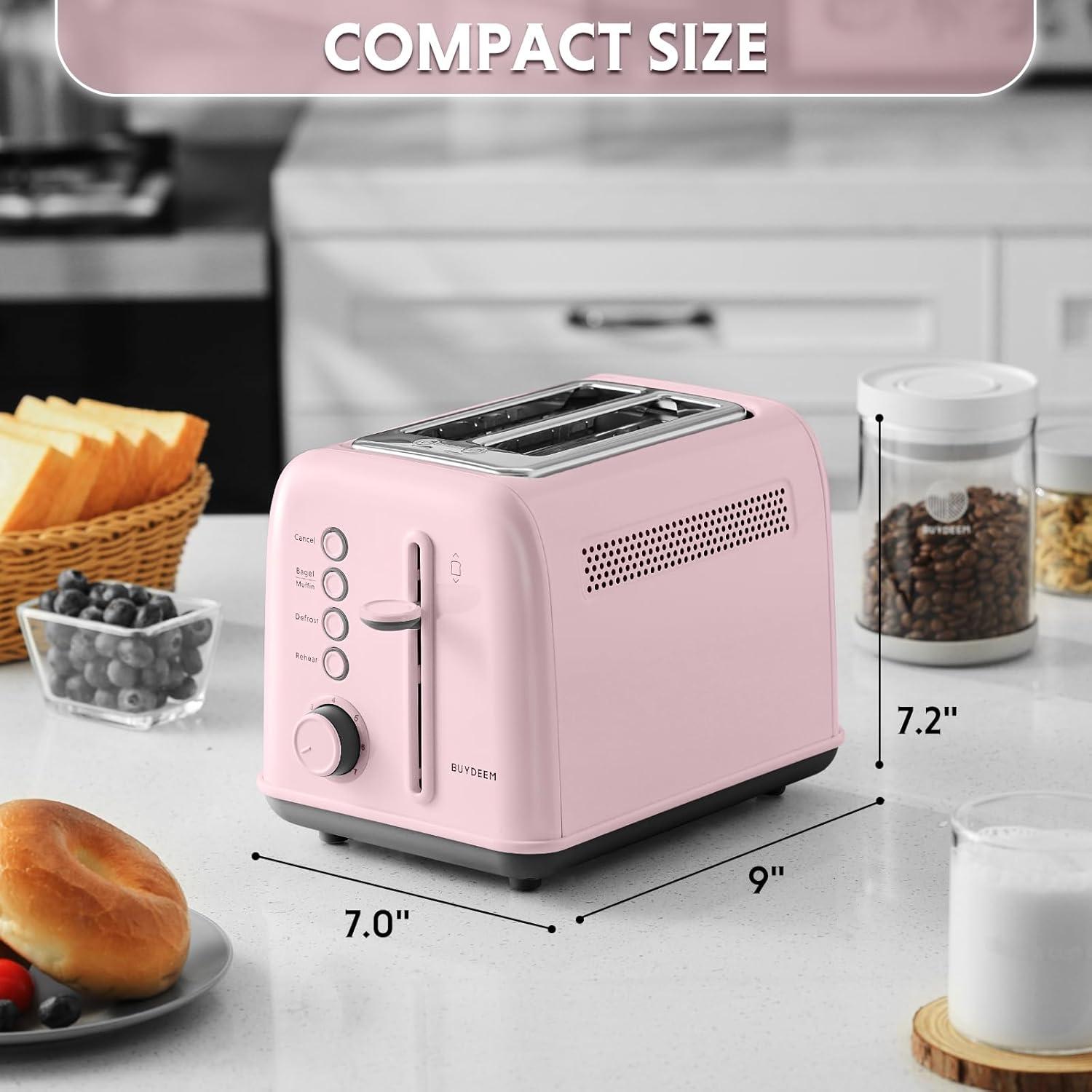 We Tested the retro BUYDEEM Toaster — Stylish & mixed