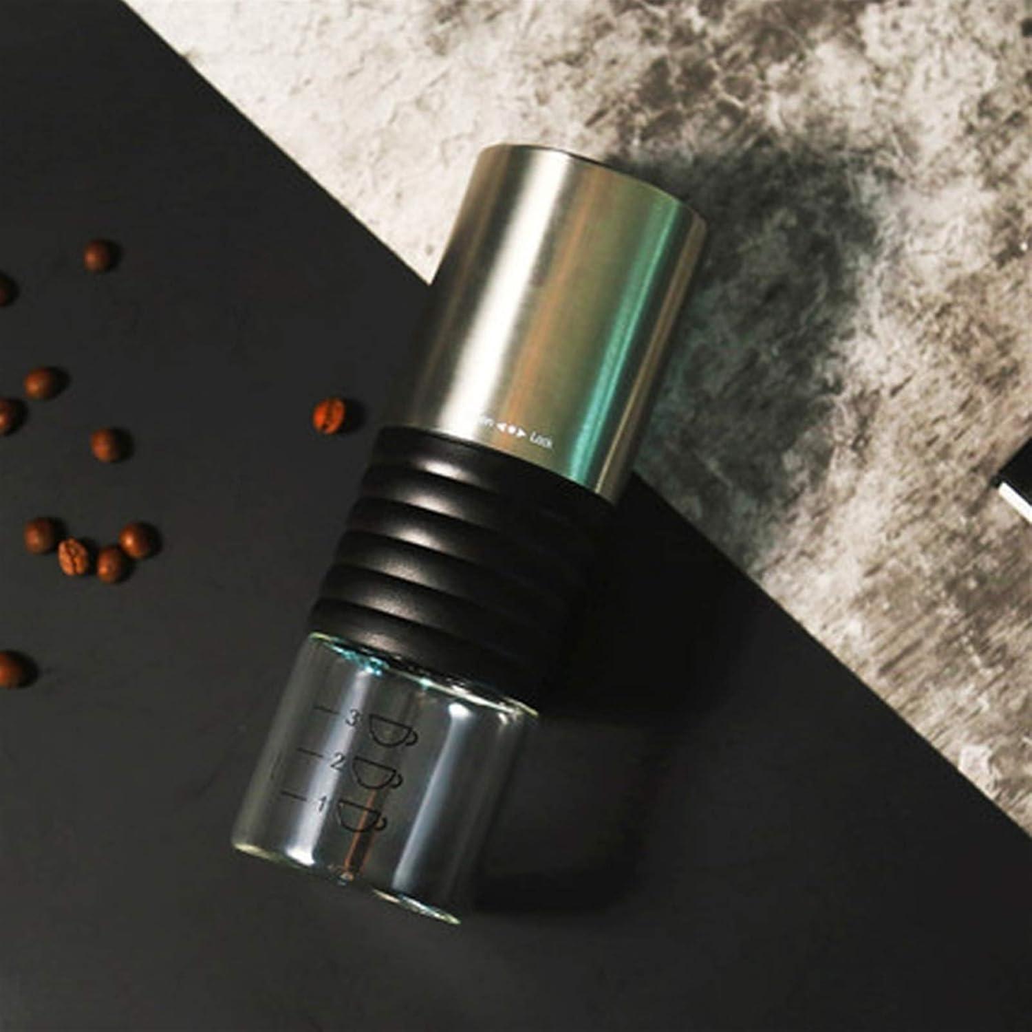 We Unlock Fresh Coffee: portable Grinder & Brewer