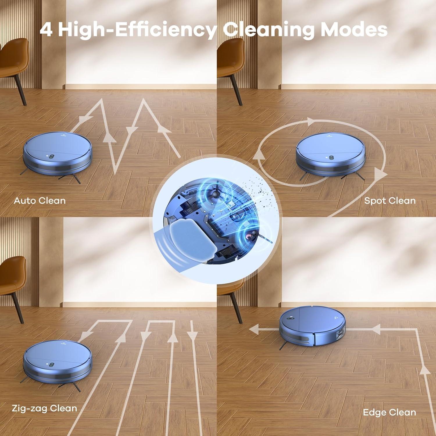 ZCWA Robot Vacuum & Mop: Efficiency Meets Smart Home Cleaning