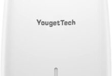 YougetTech Evaporative Humidifier 1.6G: Quiet for your sleep