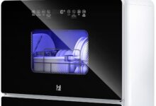 Blitzhome Countertop Dishwasher Your Compact Counter Aid