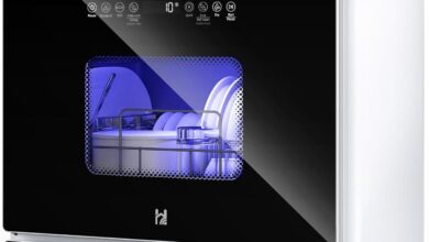 Blitzhome Countertop Dishwasher Your Compact Counter Aid