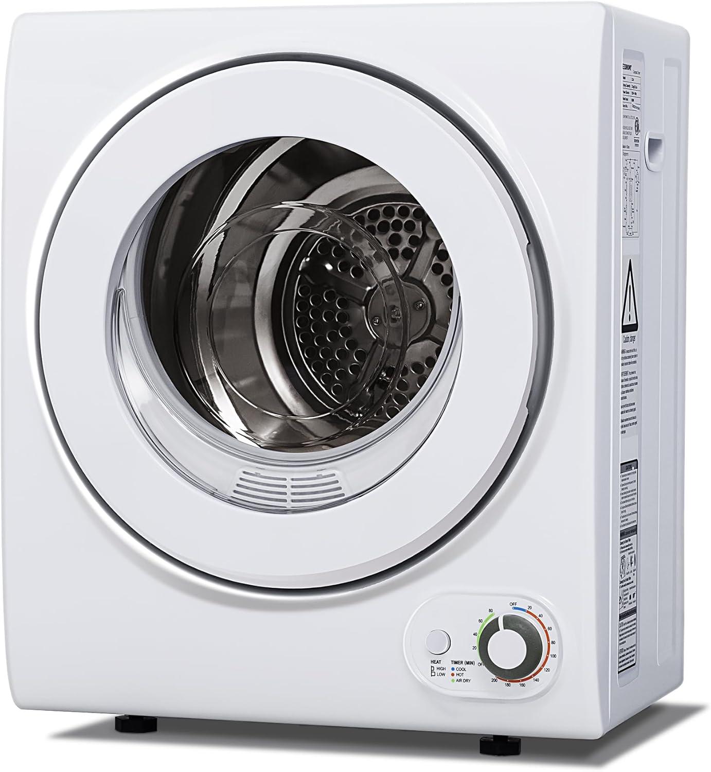 COMFEE' 1.6 Cu.ft Washer & Euhomy 850W Dryer ‌for your space