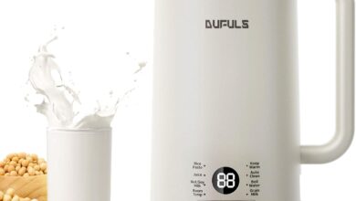 Dufuls 8 In 1 Nut Milk Maker Your Make Ahead Morning Tool