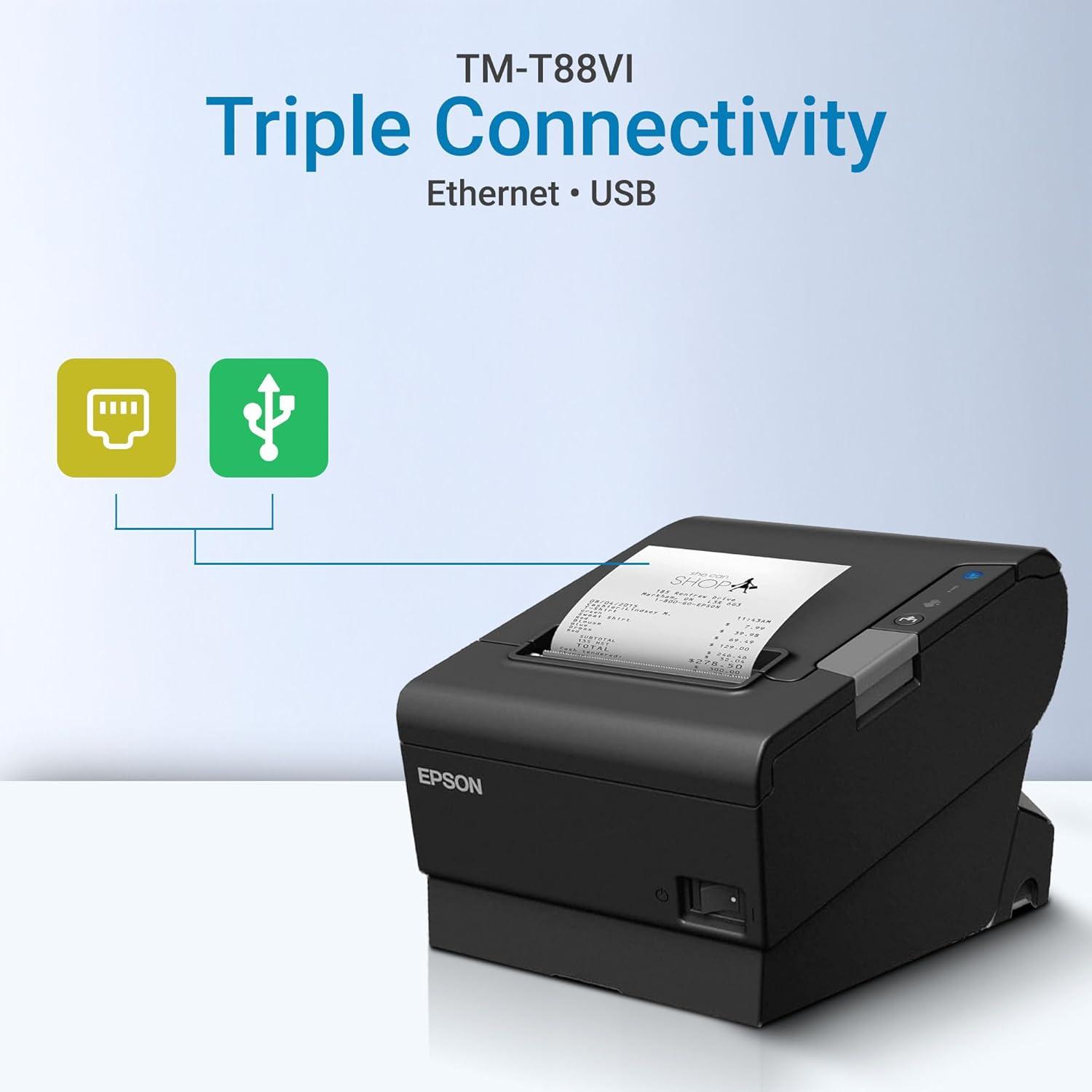 Epson TM-T88VI: what you'll notice in your busy service