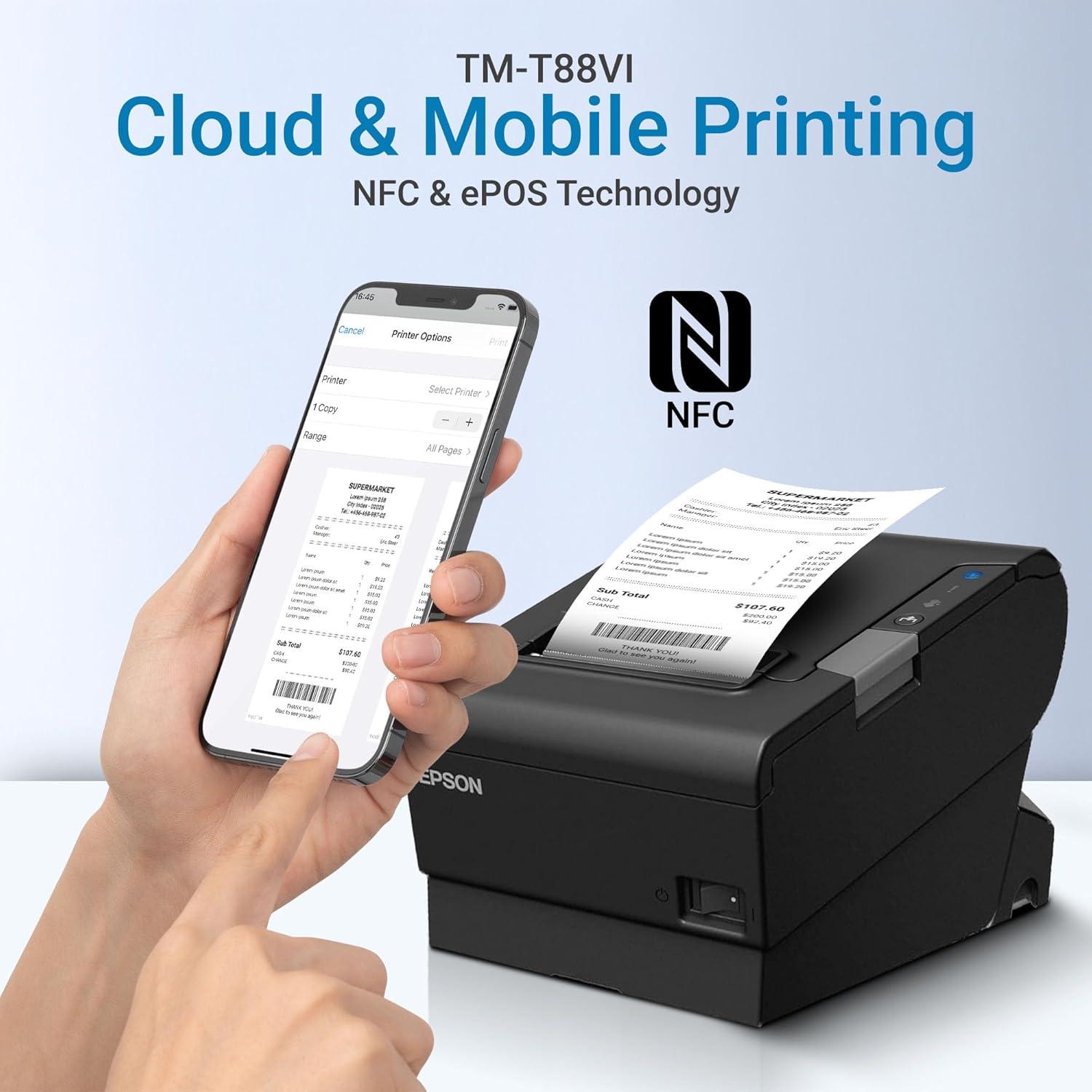 Epson TM-T88VI: what you'll notice in your busy service