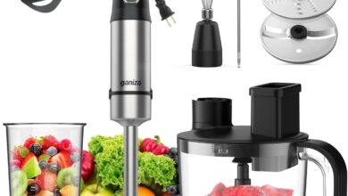 Ganiza Immersion Hand Blender 7 In 1 When You Need Quick Prep