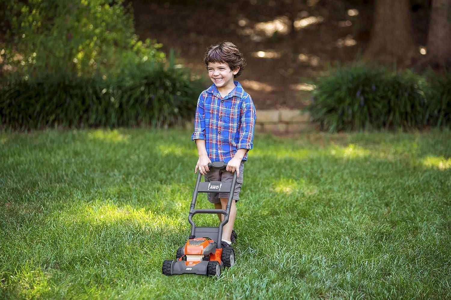 Husqvarna Toy Lawn Mower: how it fits your toddler's play