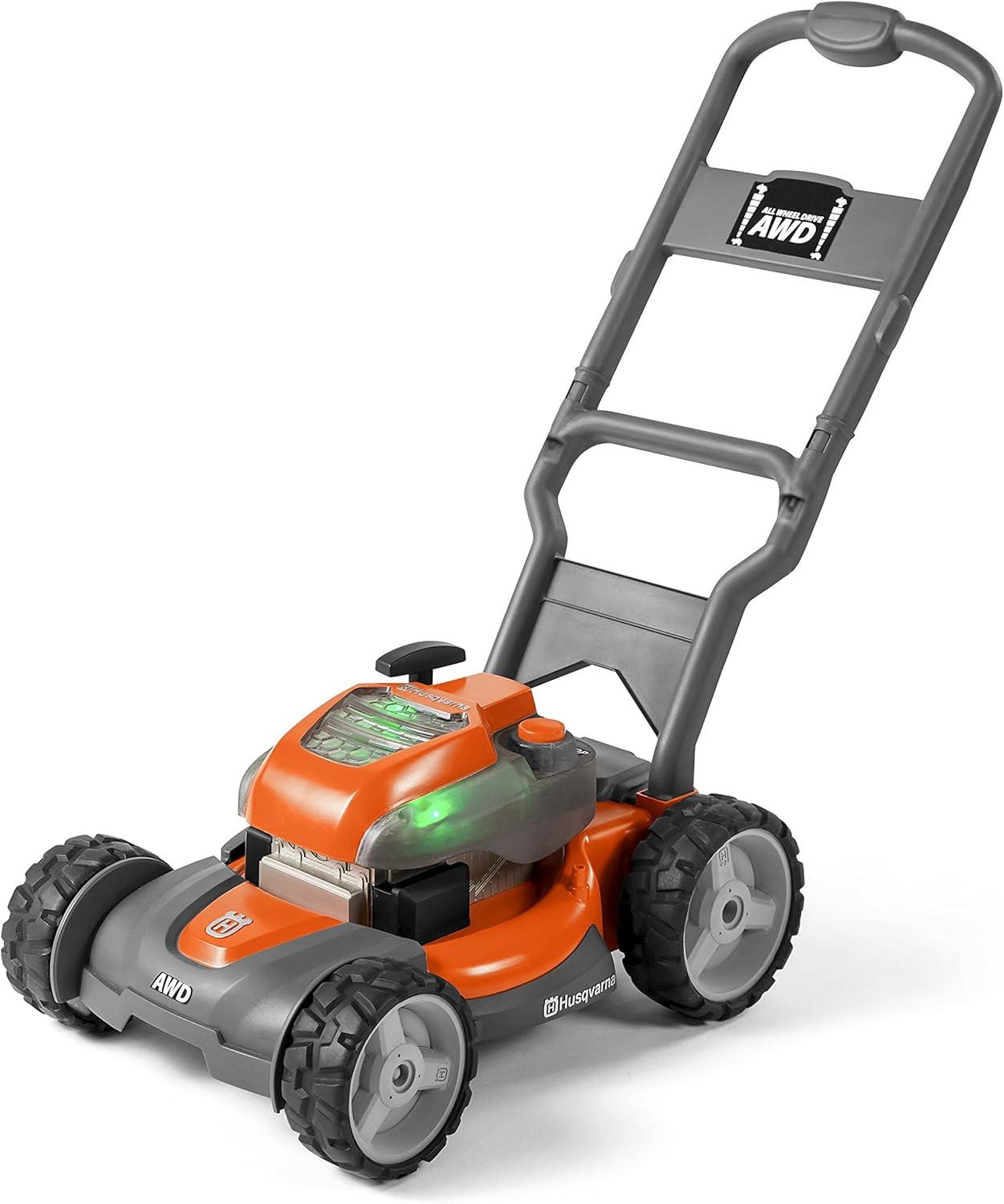Husqvarna Toy Lawn Mower: how it fits your toddler's play