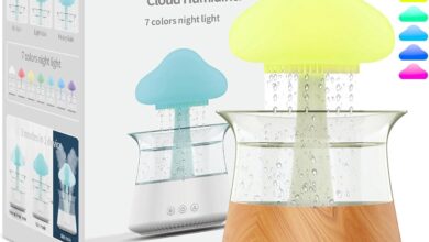 New Rain Cloud Humidifier Night Sounds For Your Desk