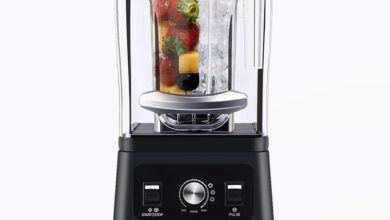 Professional Quiet Blender 56oz Quiet Use For Your Kitchen
