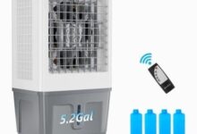 Rovsun 52gal Portable Swamp Cooler How It Fits Your Space