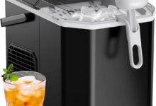 Silonn Slim21b Ice Maker Fits Your Countertop Routine