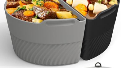 Taydoiban Silicone Divider Insert, Split Meals for You